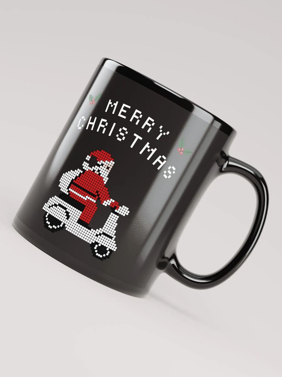 Santa Scooter Ride Mug product image (7)