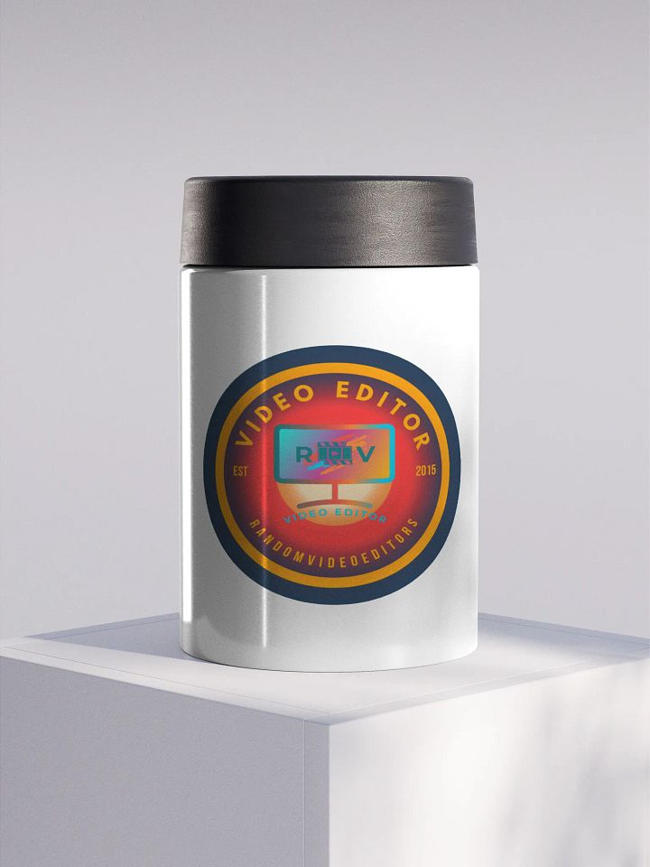RandomVideoEditors Stainless Steel Koozie V2 product image (1)