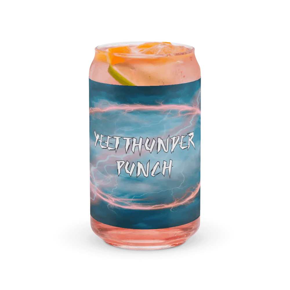 Yeetthunderpunch Glass Mug product image (37)