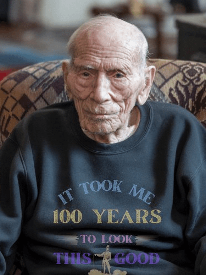 100th birthday gift sweatshirt product image (1)