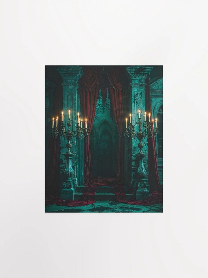 Gothic Veil of Secrets Matte Poster product image (4)