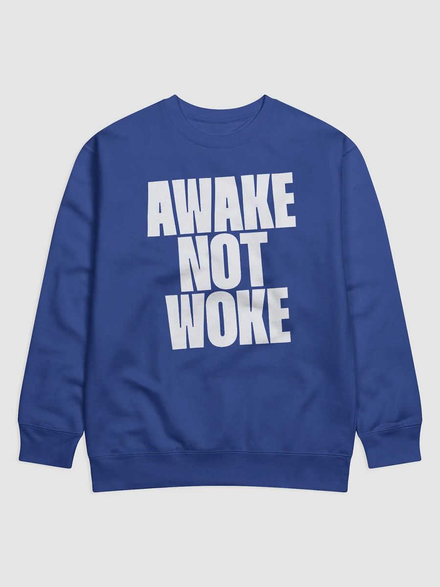 AWAKE NOT WOKE Premium Sweatshirt product image (29)