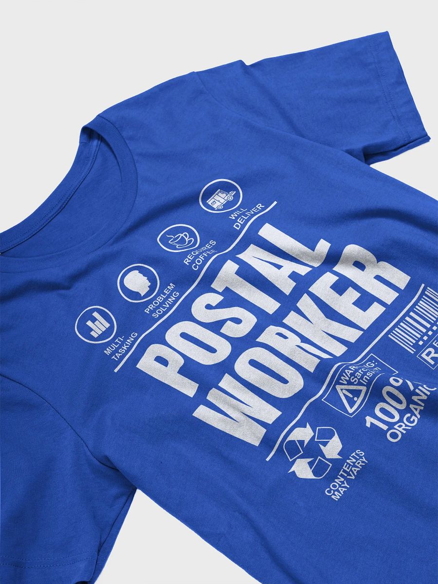 POSTAL WARNING LABEL UNISEX TEE product image (25)