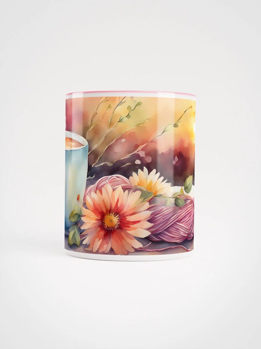 Pink Hugs for Everyone, Ceramic Mug with Color Inside product image (5)