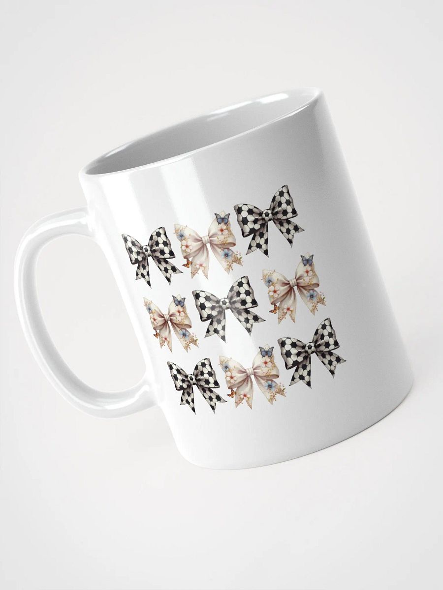 Spring Bows Soccer Butterfly Garden Mug product image (2)