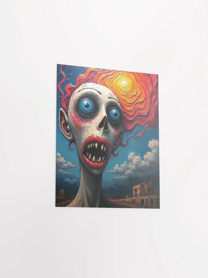 Fiery Sun Surreal Poster product image (6)