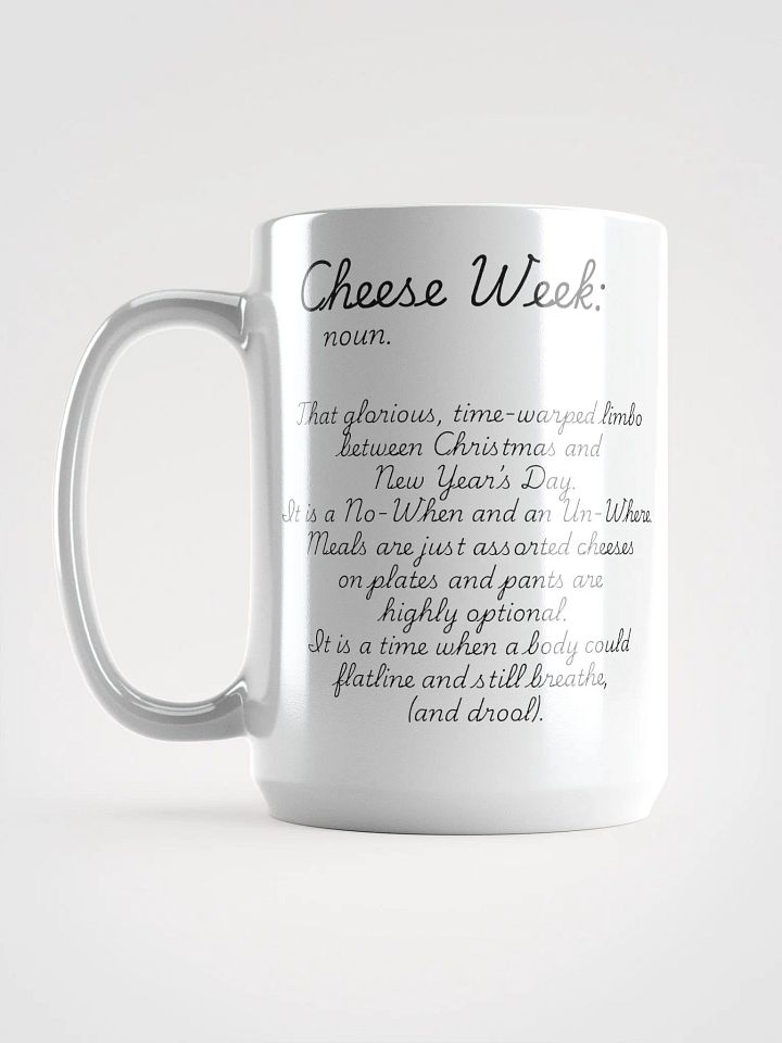 Cheese Week Definition Mug product image (1)