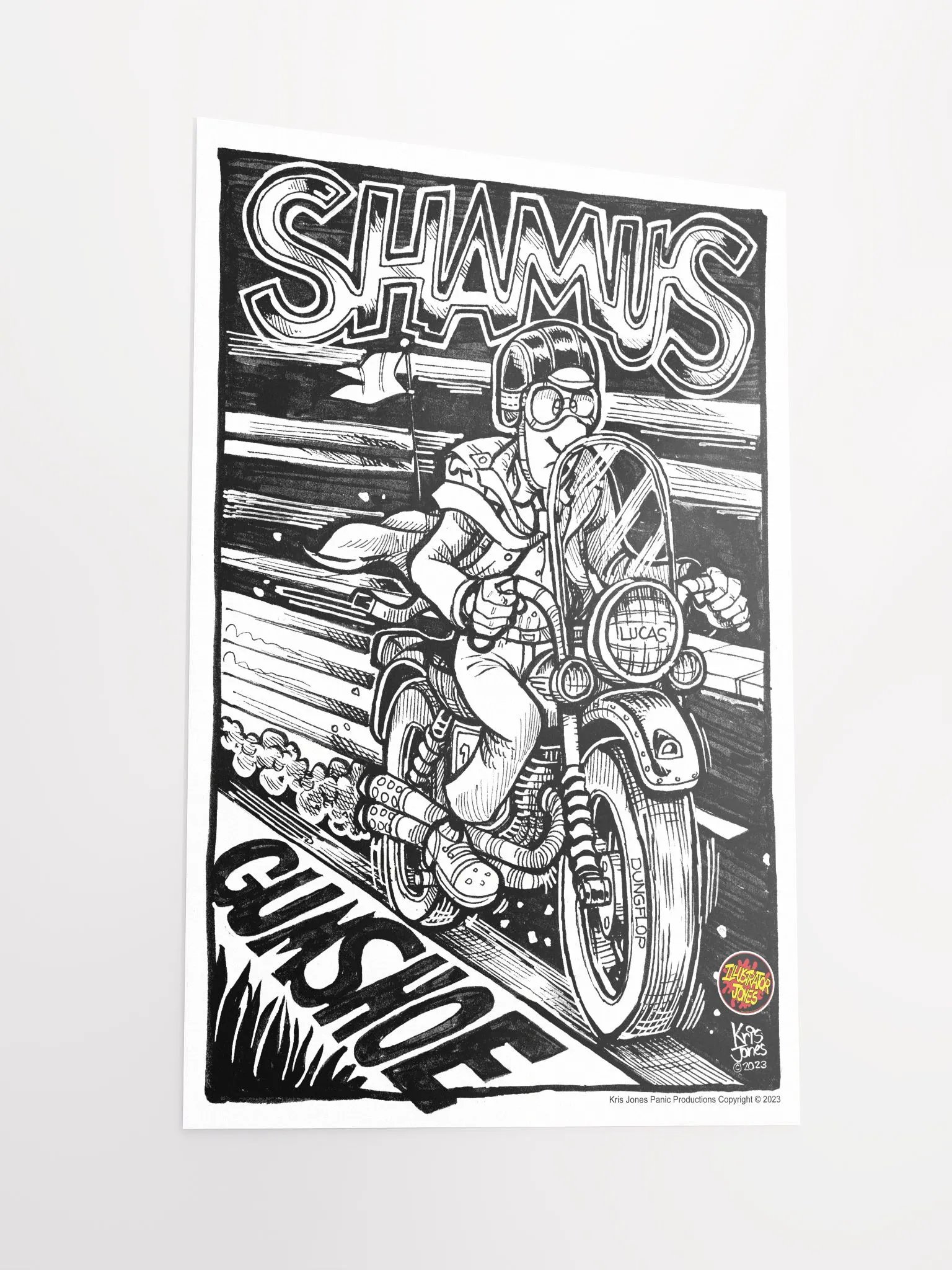 Shamus Gumshoe MONSTER HUNTER! POSTER product image (2)