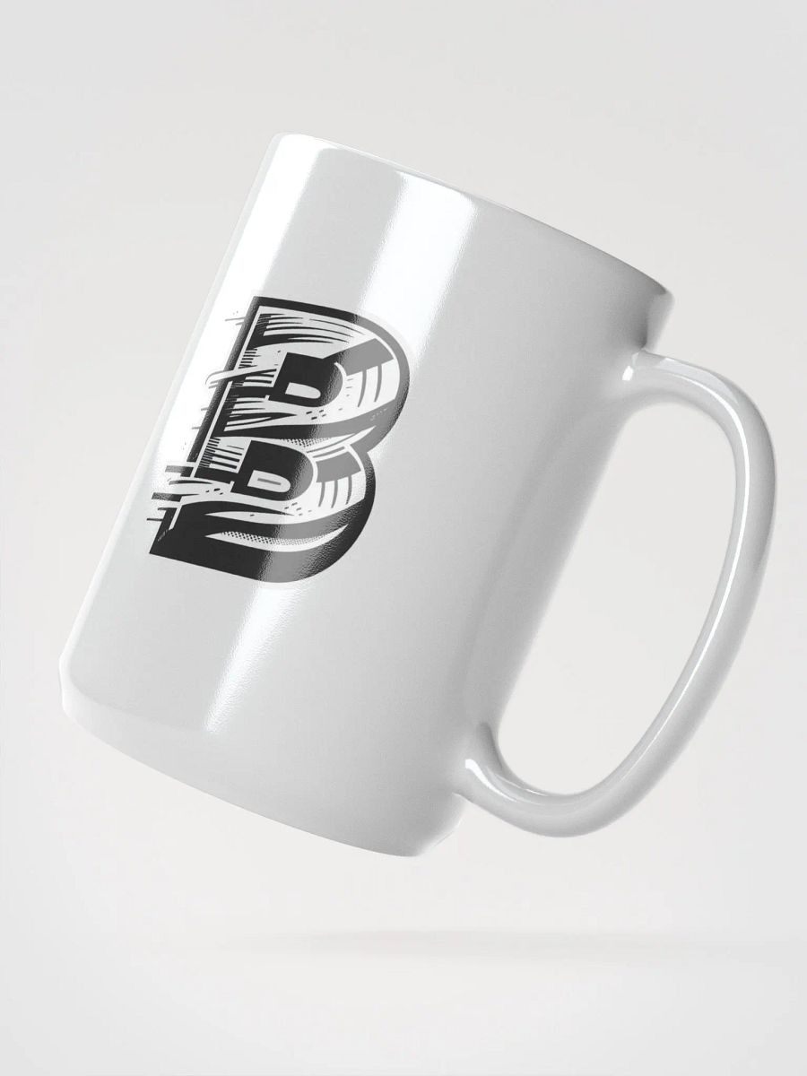 Dynamic B Motion White Glossy Mug product image (2)