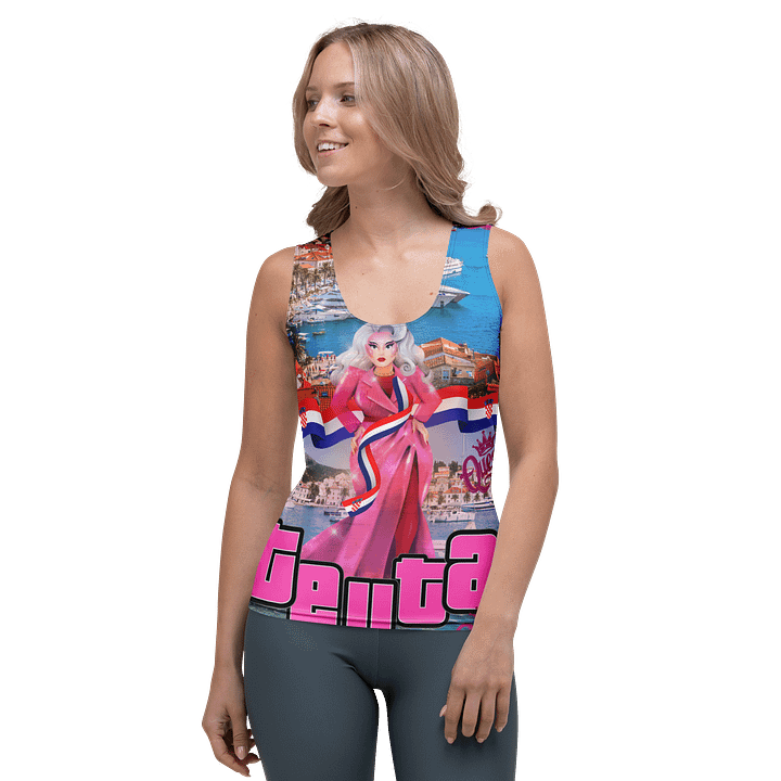 Empowerment All-Over Women's Tank Top Teuta product image (1)