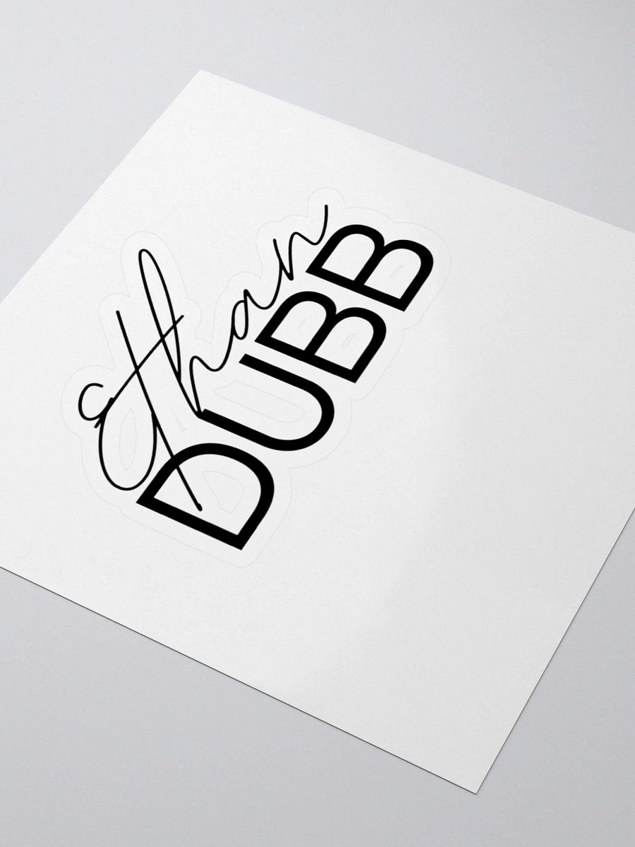 Script Logo Sticker product image (3)
