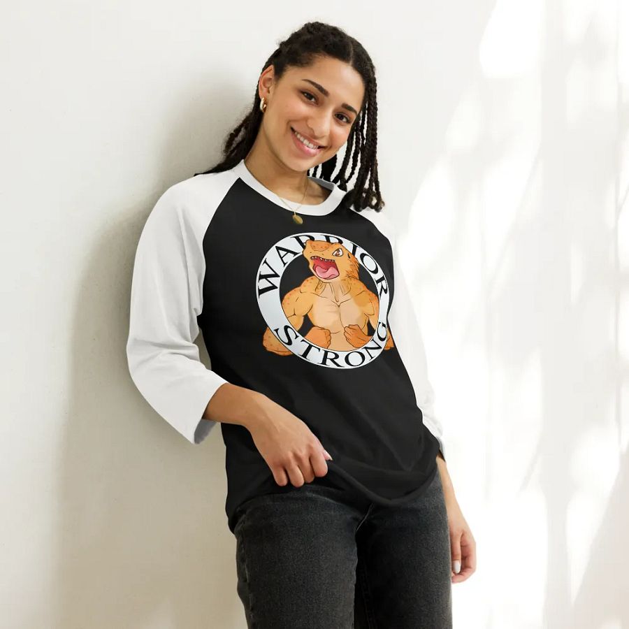 Warrior Strong Baseball Long Sleeve Shirt product image (9)