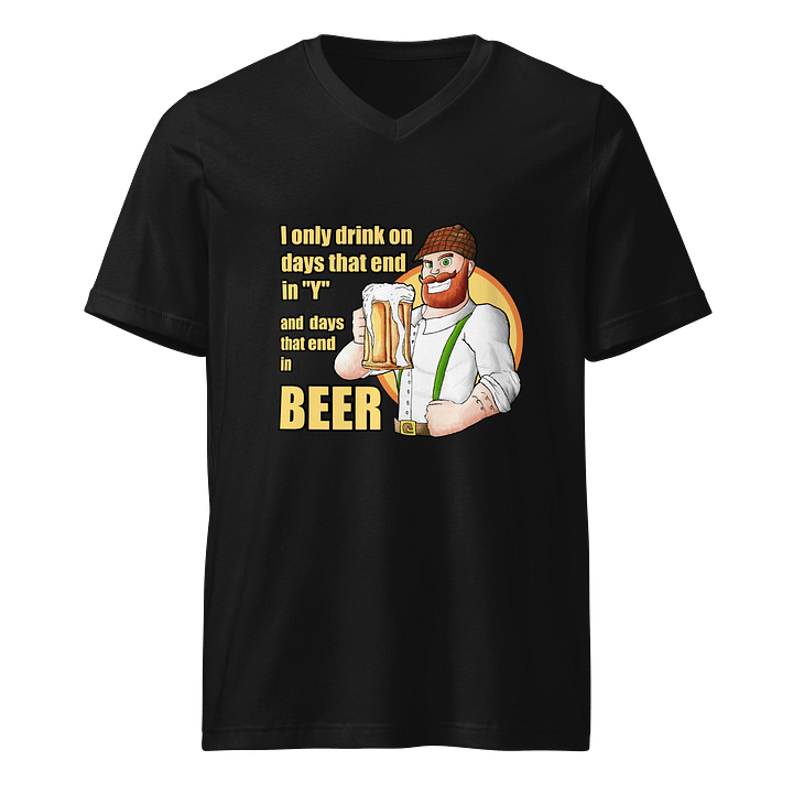 Beer Lad 1 V neck Front product image (1)