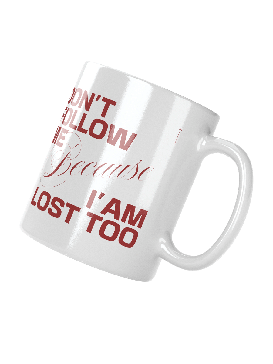 Lost | White Glossy Mug product image (2)