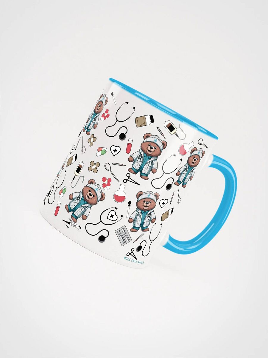 Cute Medical Coat Bear Ceramic Mug product image (9)