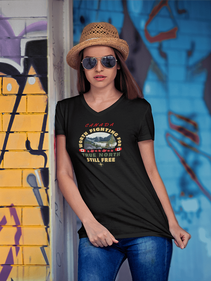 Canada True North Women's V-Neck Tee product image (13)