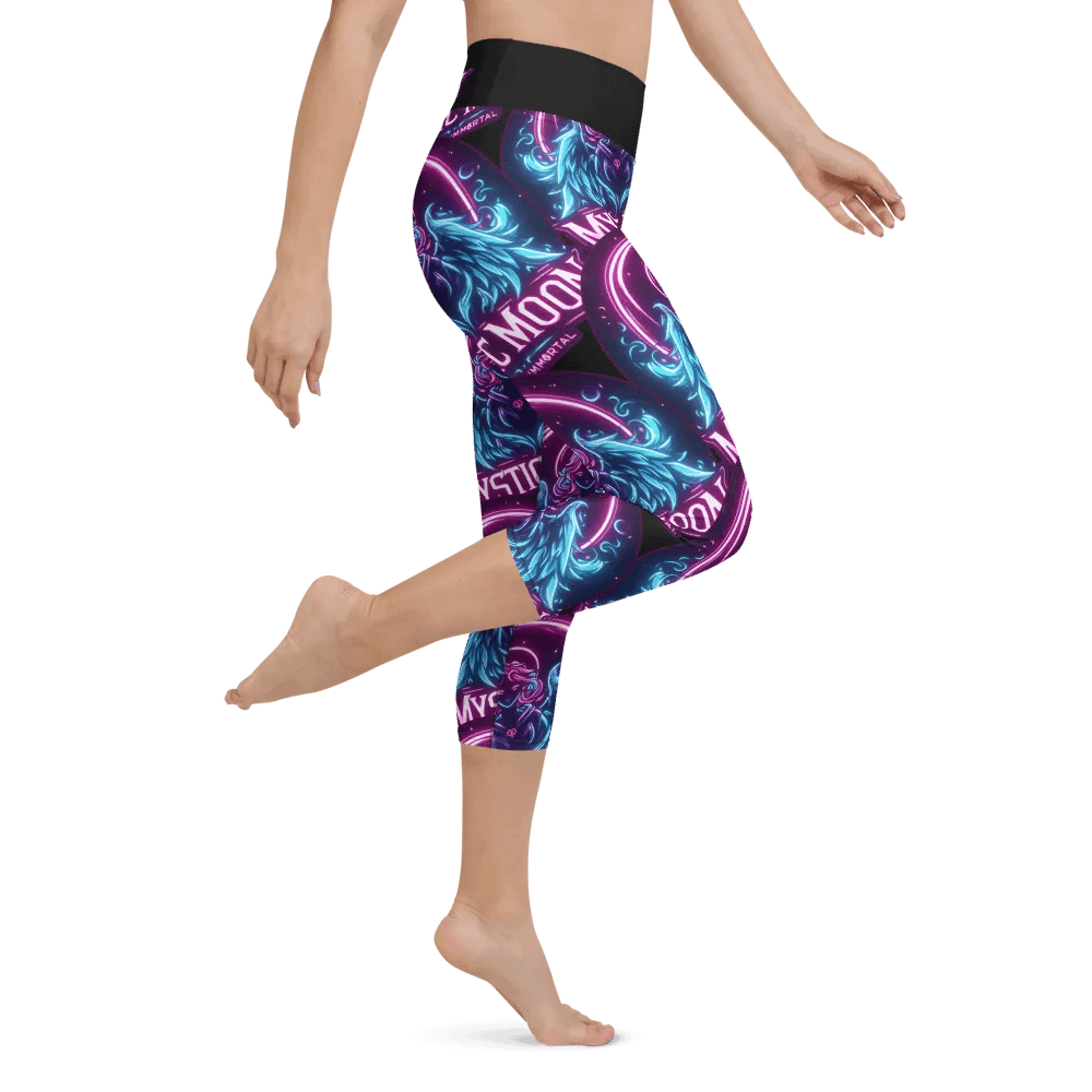 Mystic Moon Goddess Yoga Capris product image (1)