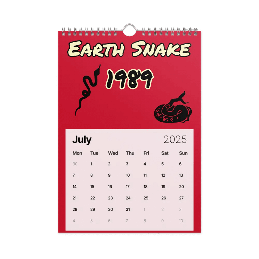 Cosmic Serpent 2025 Wall Calendar product image (7)