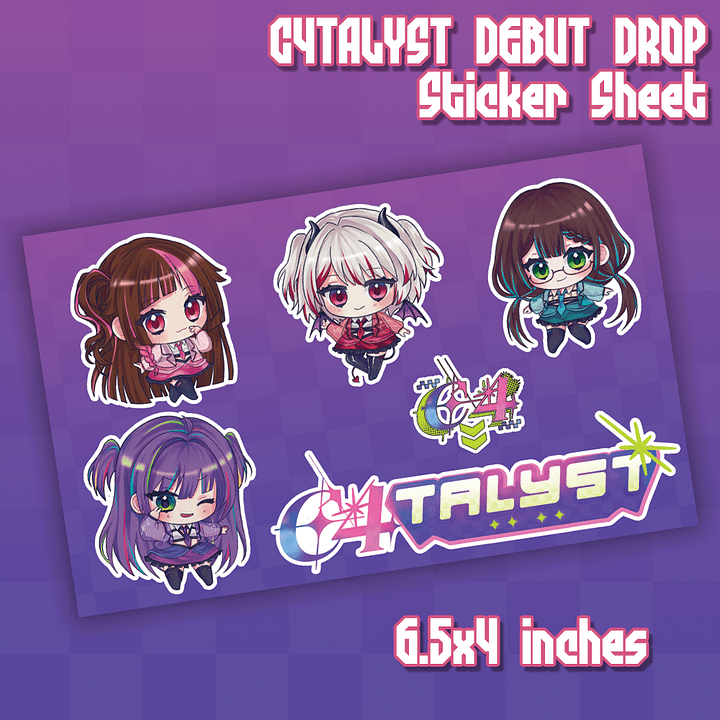 C4TALYST Sticker Sheet [PREORDER] product image (1)