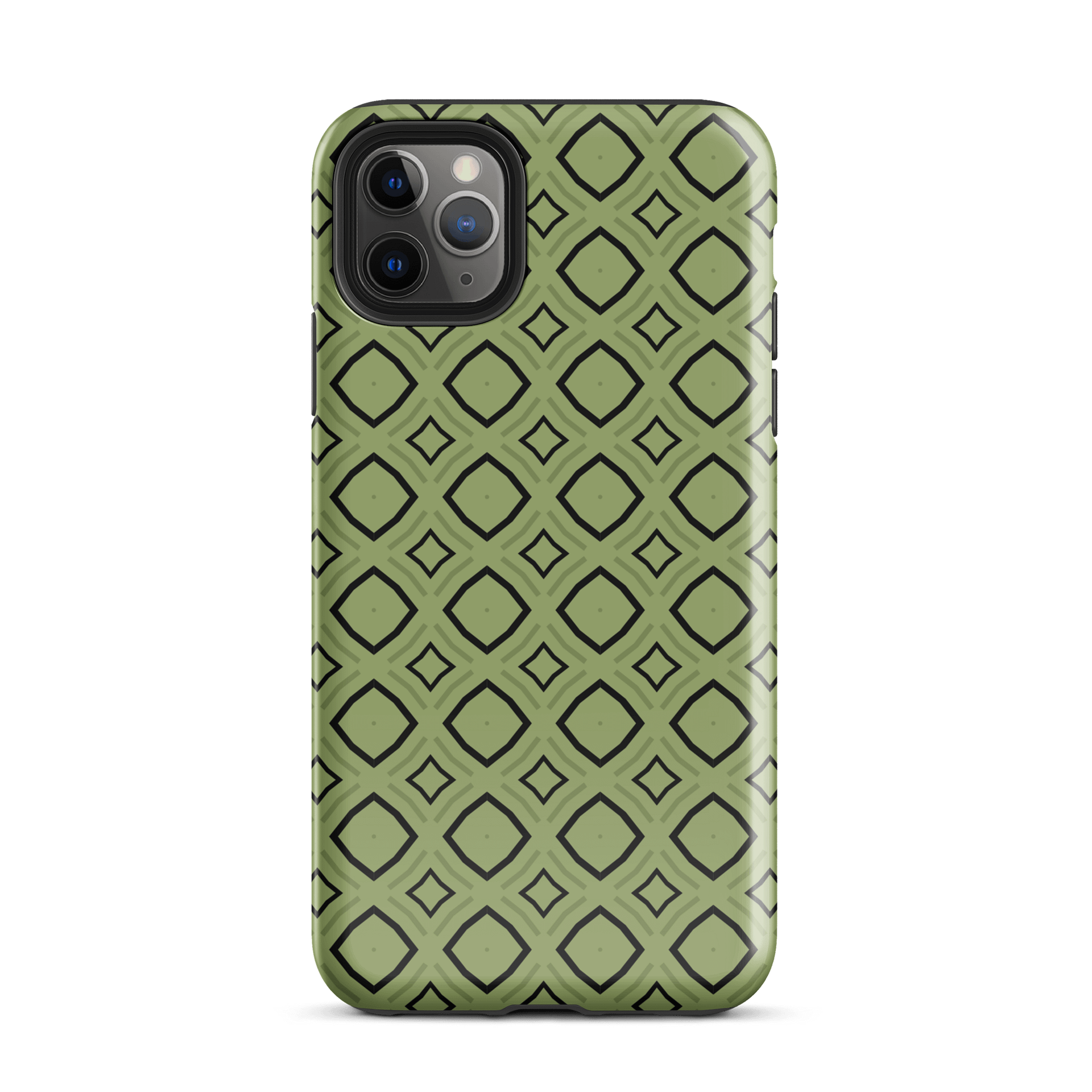 Bumble Delight Geometric Pattern Tough iPhone Case product image (51)