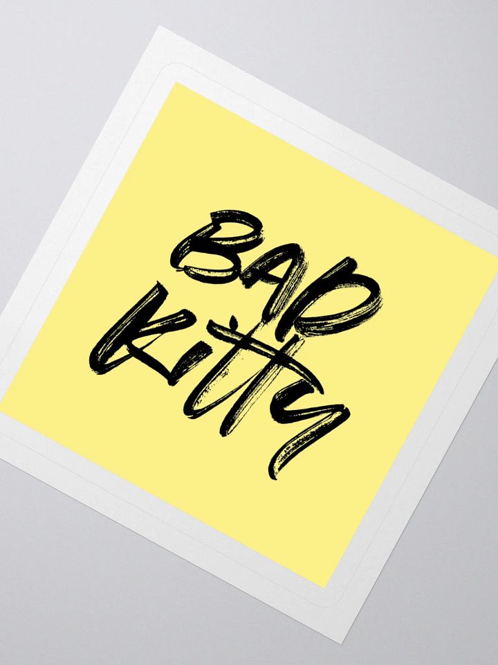 Bad Kitty Sticker product image (2)