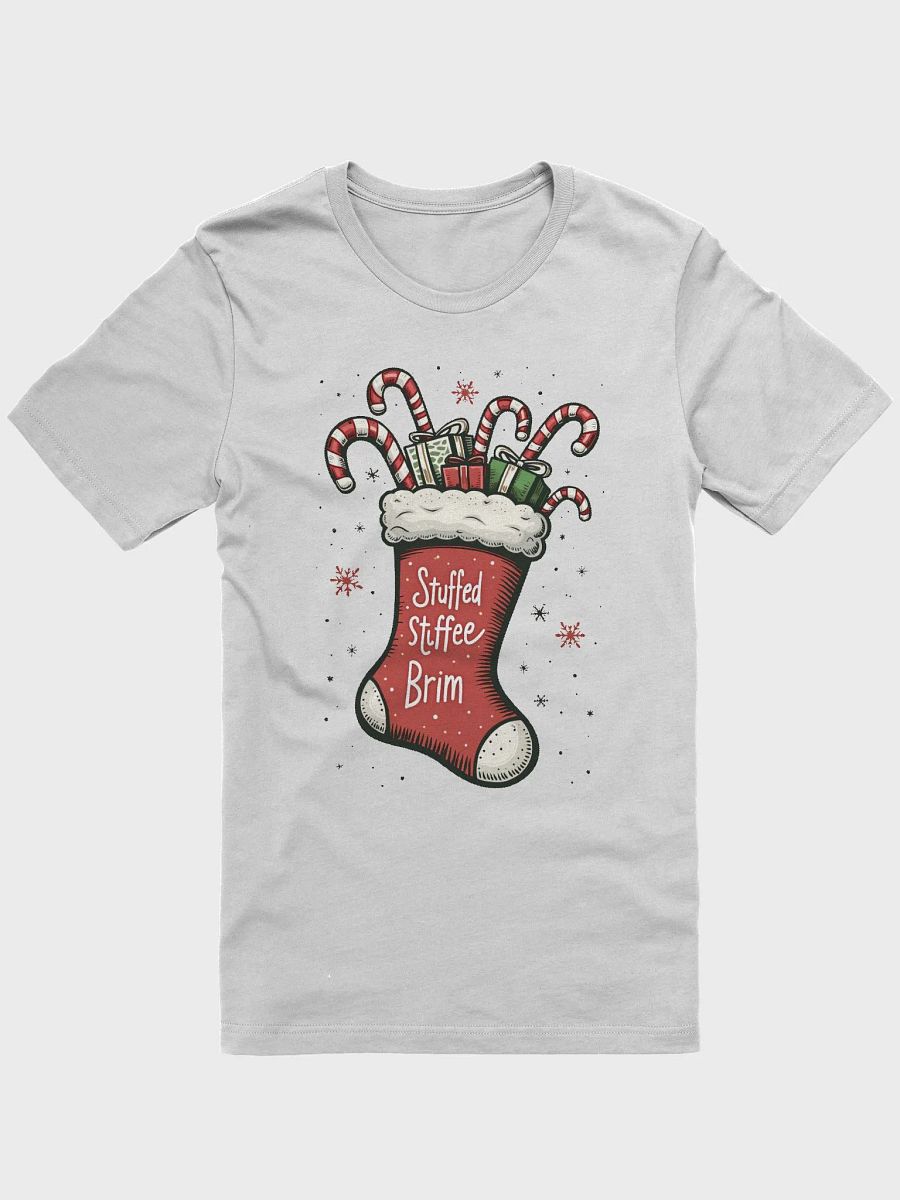 Festive Red Christmas Stocking T-Shirt product image (5)