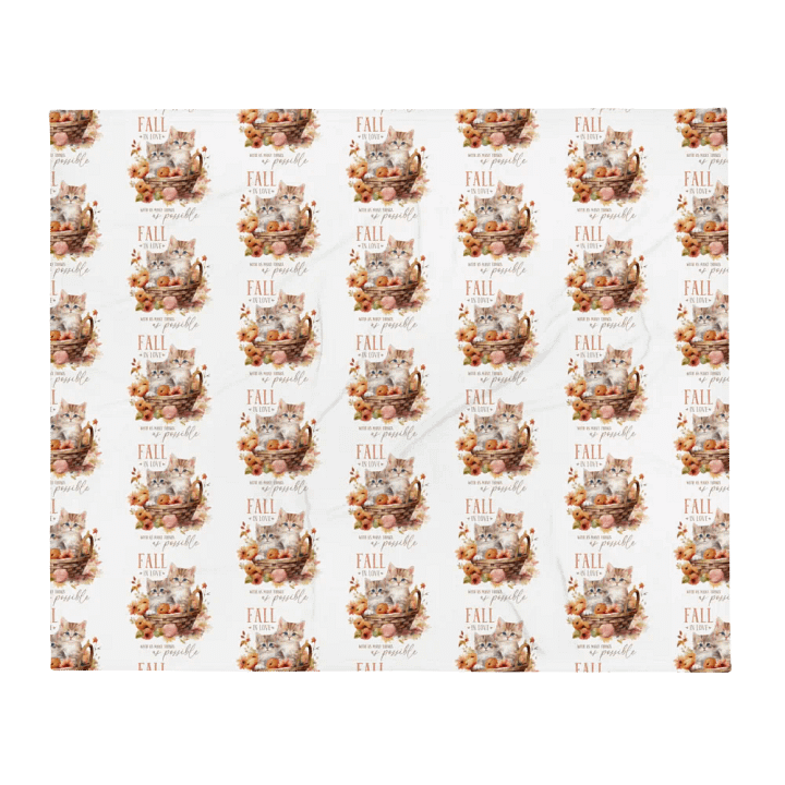 Fall In Love Blanket product image (1)