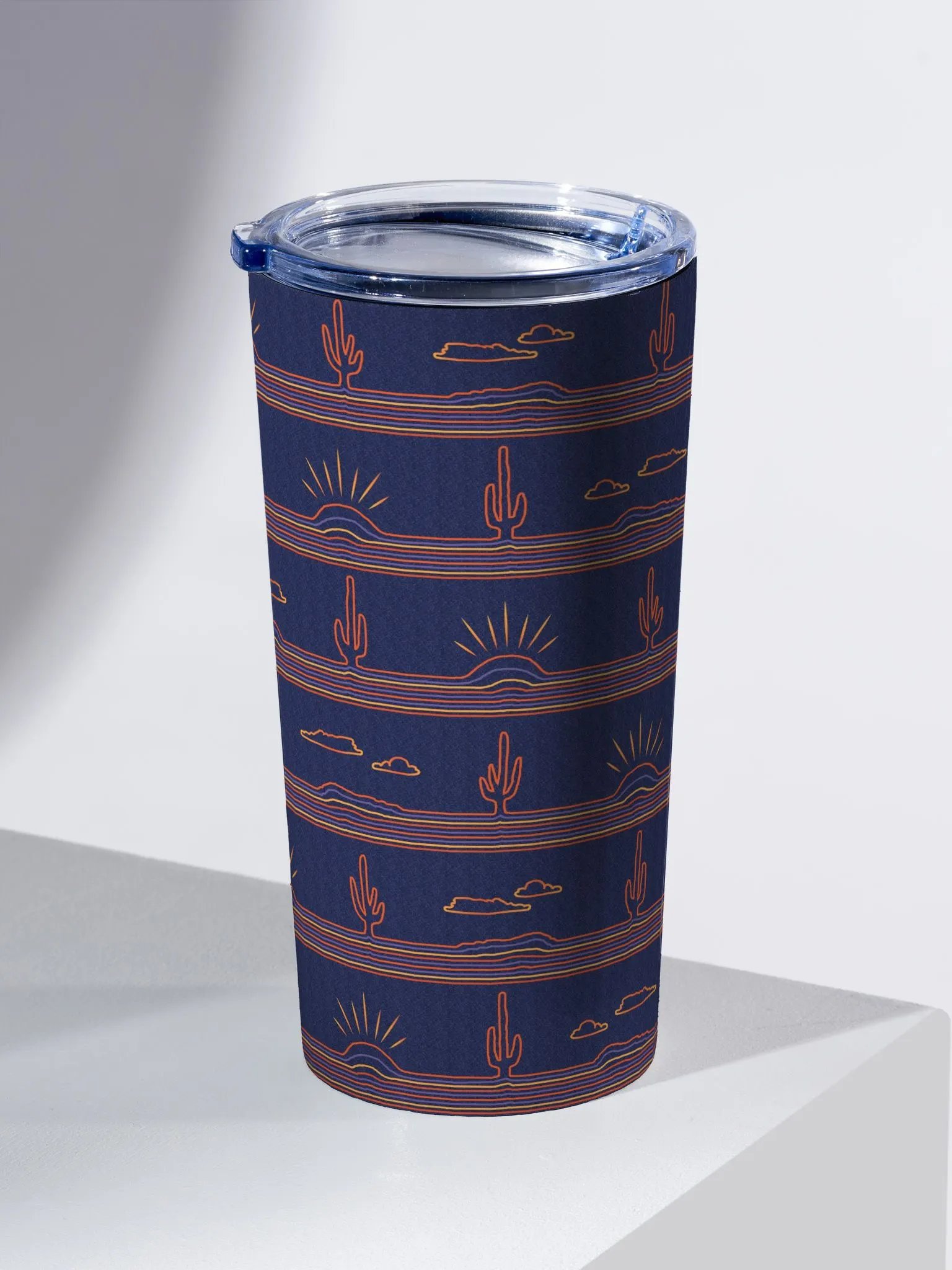 Sunset Desert Oasis 20oz Stainless Steel Tumbler product image (1)