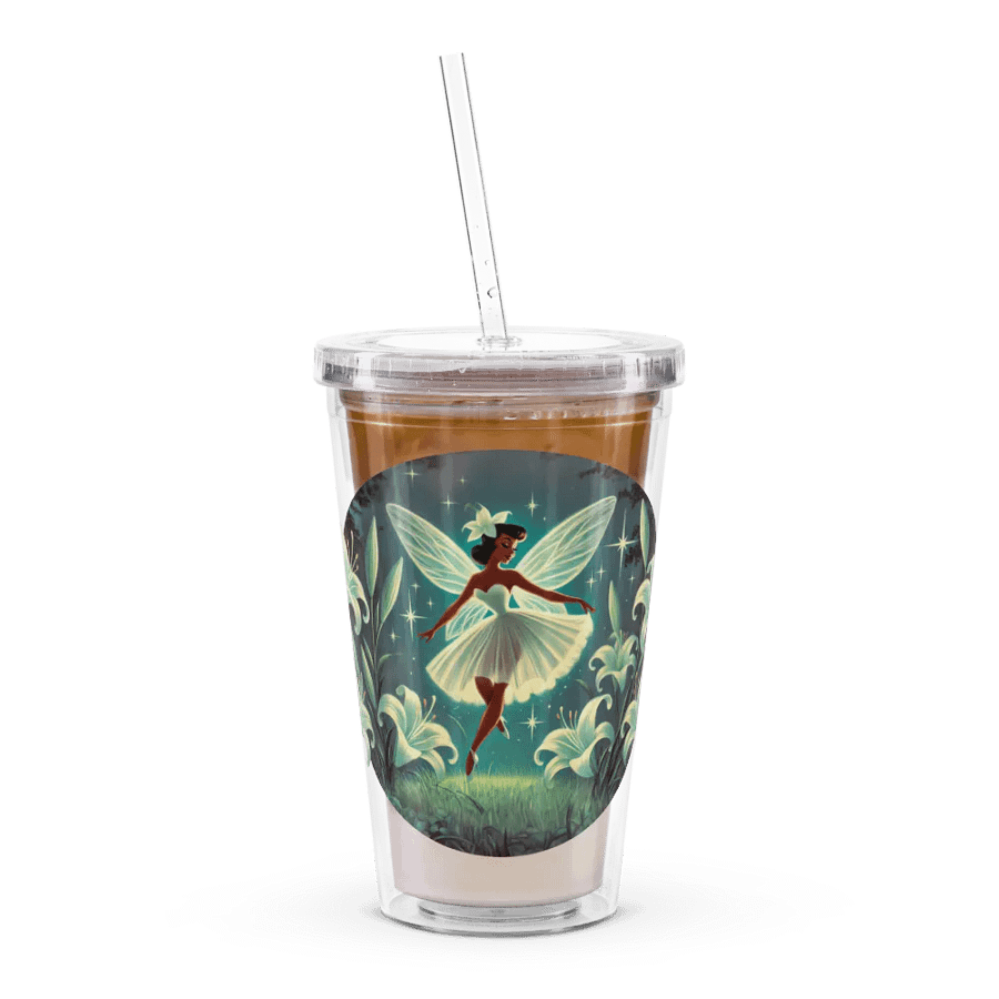 Enchanted Lily Fairy Dance Double Wall Tumbler product image (8)