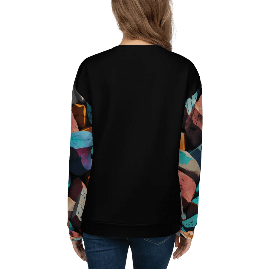Multicolor Rocks Unisex Sweatshirt product image (8)