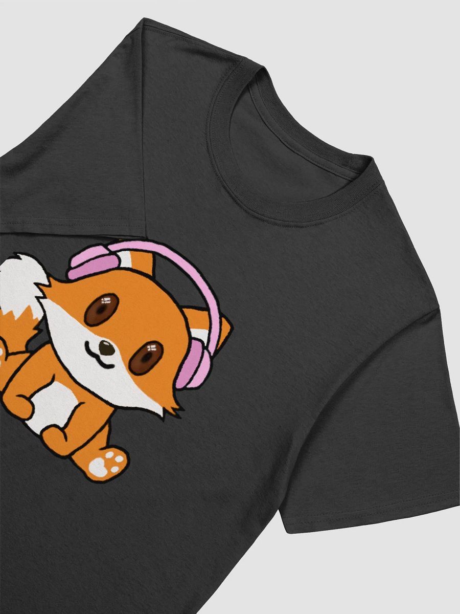 Headphone Fox PNG T-Shirt product image (3)