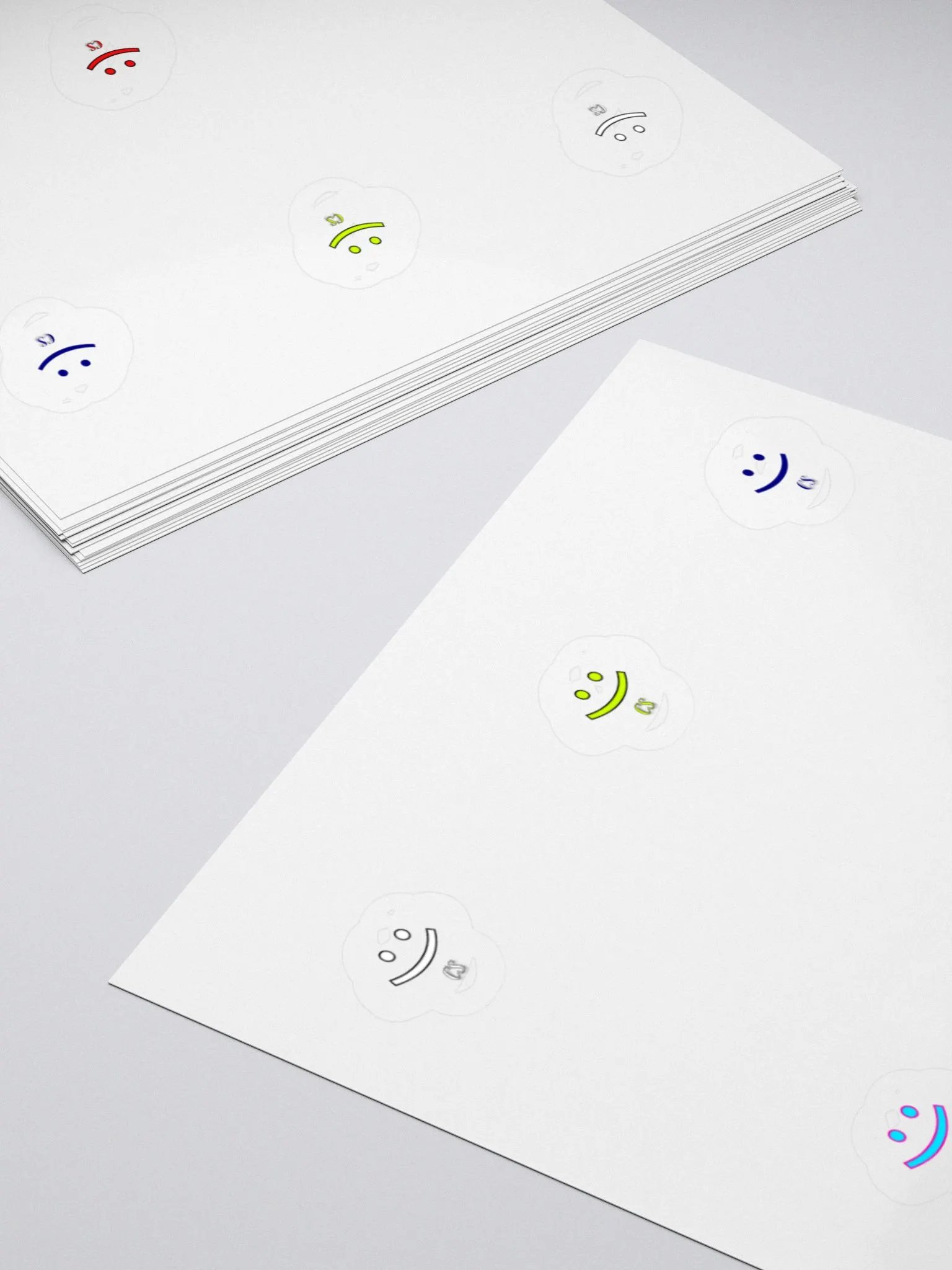 Smiley CS Stickers 6PK product image (3)