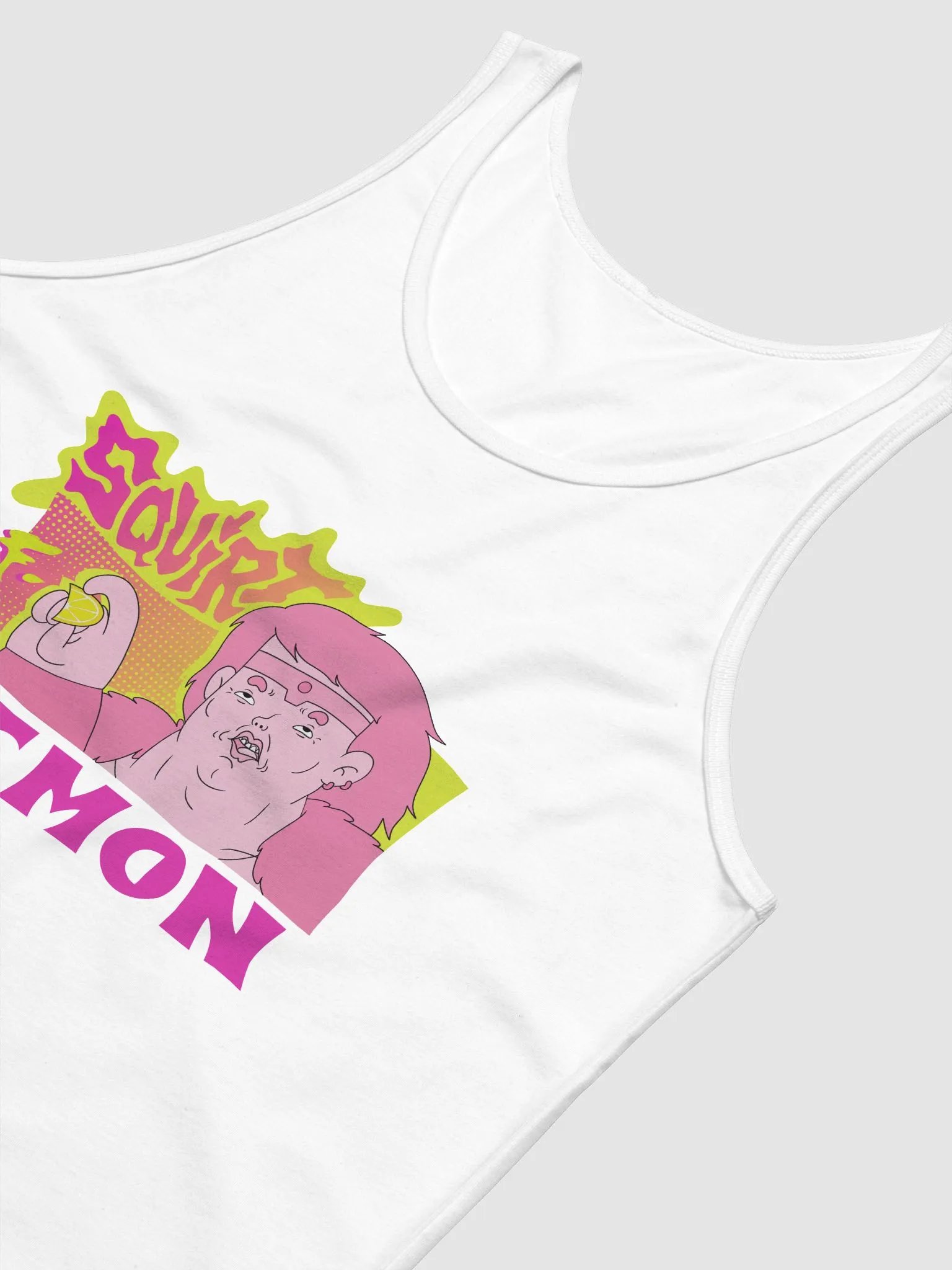 Squirt of Lemon - Pink Tank Top product image (17)