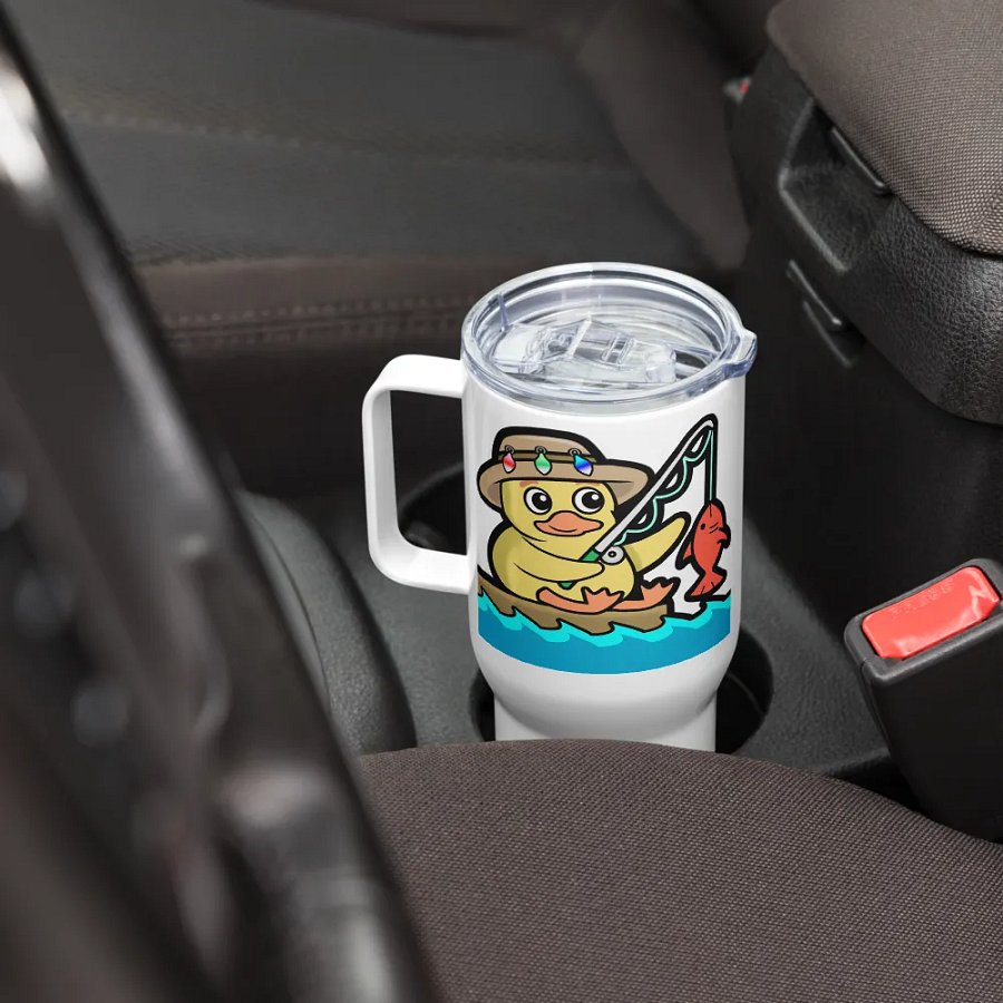 Sunshine Fish Travel Mug with Handle product image (8)
