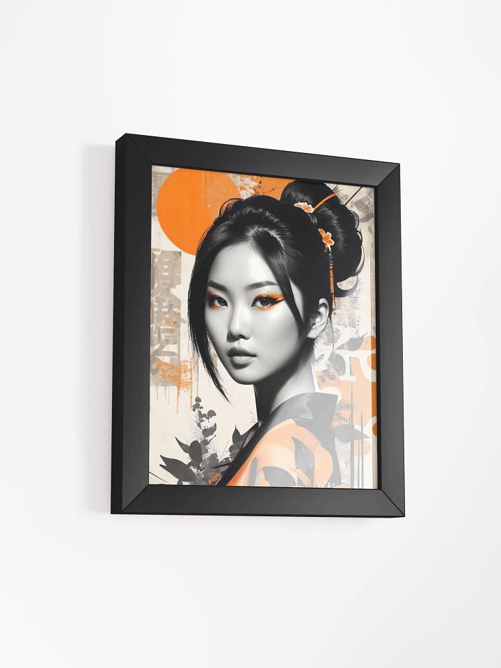 Geisha Grace: Stylized Framed Poster product image (43)