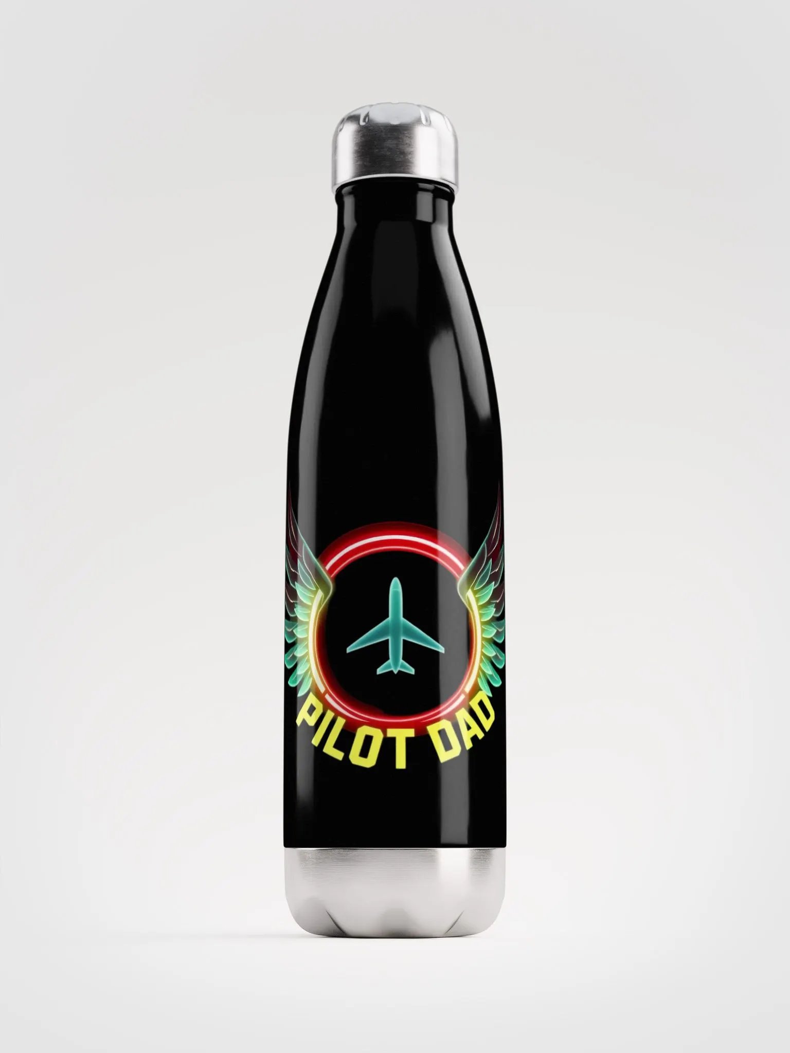 Pilot Dad Stainless Steel Water Bottle product image (1)