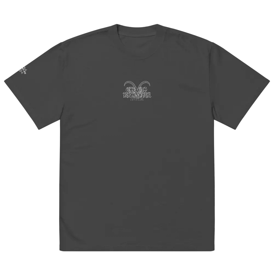 Chaos Bringer Oversized Faded T-Shirt product image (9)