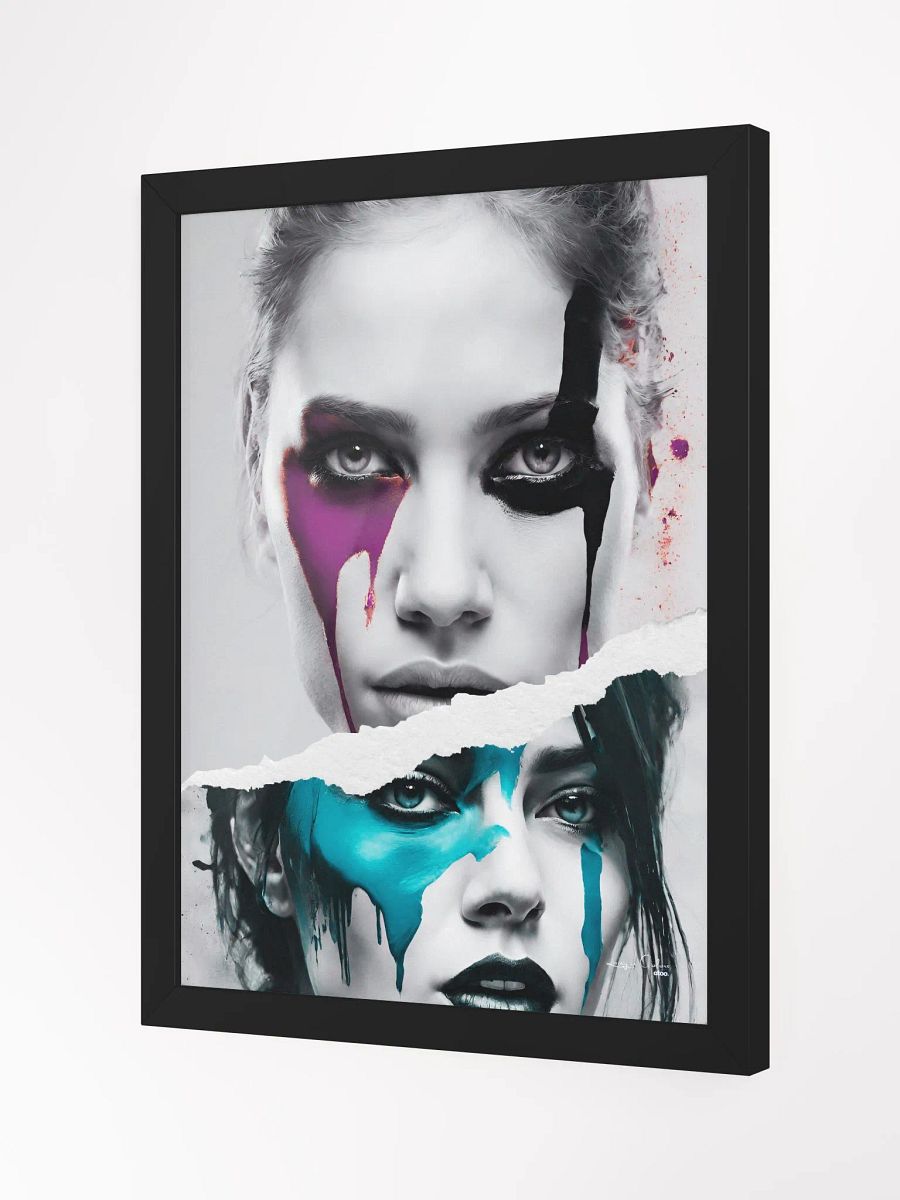 Living in Colors | Purple and beyond | Framed Collage Painting product image (3)