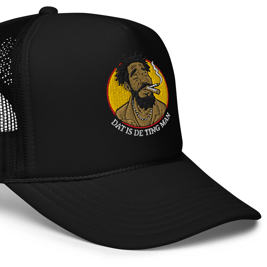 Dat Is De Ting Man Gold Color Design Trucker Hat product image (2)