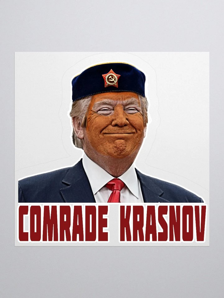 Comrade Krasnov Kiss Cut Vinyl Stickers product image (1)