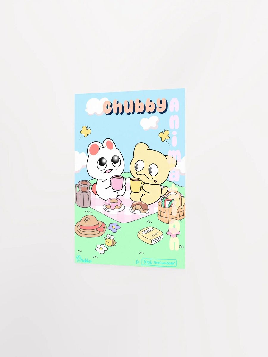 [Poster] Chubby Animation 100K subs tnx! product image (2)