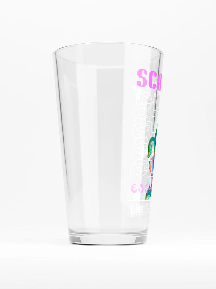 scarlett vaporwave pint glass product image (2)