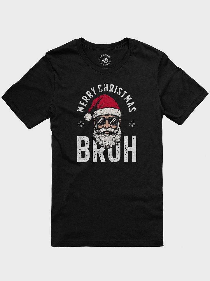 Funny Merry Christmas BRUH T-Shirt product image (1)