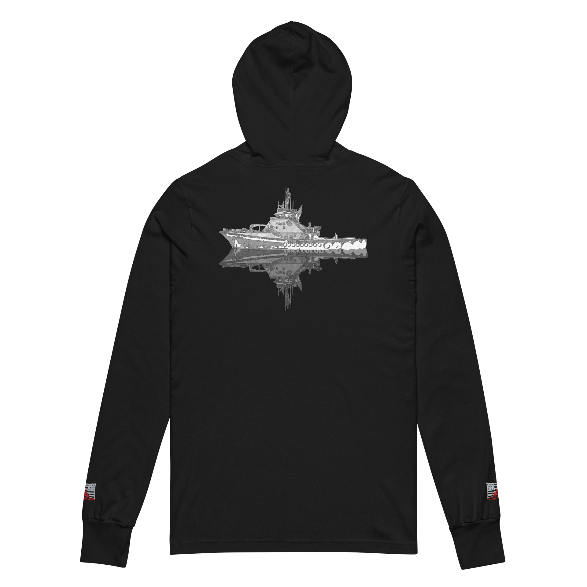 Tug Garth Foss and reflection hoodie Tee product image (6)