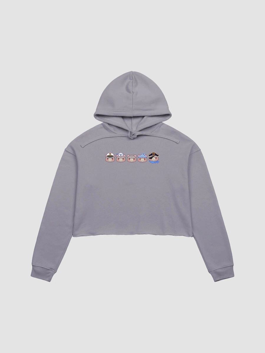 'kuma at sea' Cropped kumabHoodie product image (2)