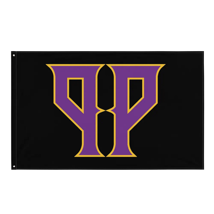 "PP" Flag (Black) product image (1)