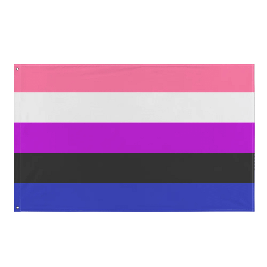 Genderfluid/genderflexible Pride Flag product image (1)