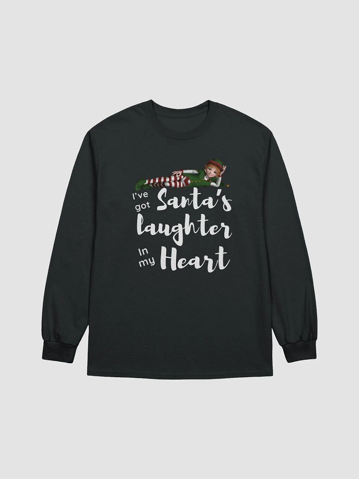 Santa's Little Helper Elf Long Sleeve Tee product image (3)