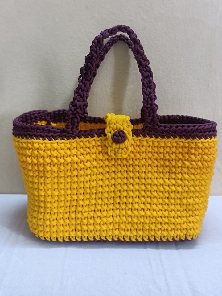 Nylon macrame basket product image (1)