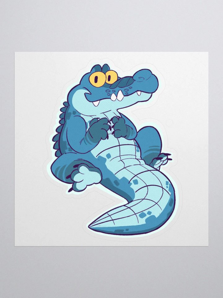 Croc sitting down product image (1)